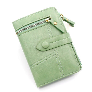 High Quality Women&#39;s Wallet Short Women Coin Purse Wallet Ladies Card Holder Small Hasp Money Bag Clutch Carteira кошелек