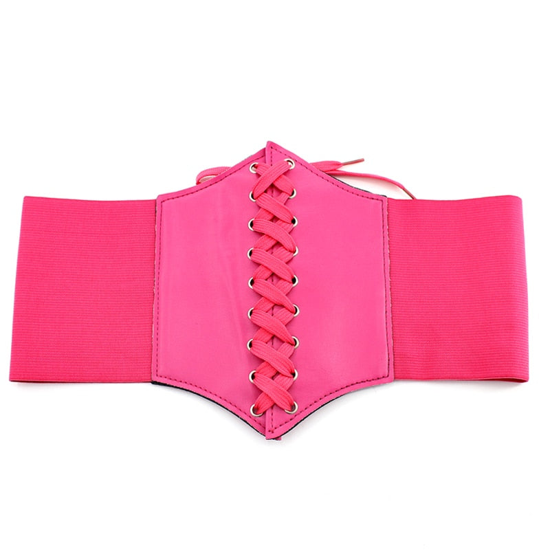 Black Body Shapewear Women Gothic Clothing Underbust Waist Cincher Trainer Pu Leather Elastic Sexy Bridal Corsets and Bustiers