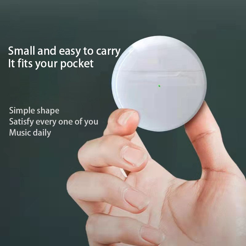 Pro 6 TWS Wireless Headphones with Mic Fone Bluetooth Earphones Sport Earbuds Pro6 J6 Headset for Apple iPhone Xiaomi Huawei LG