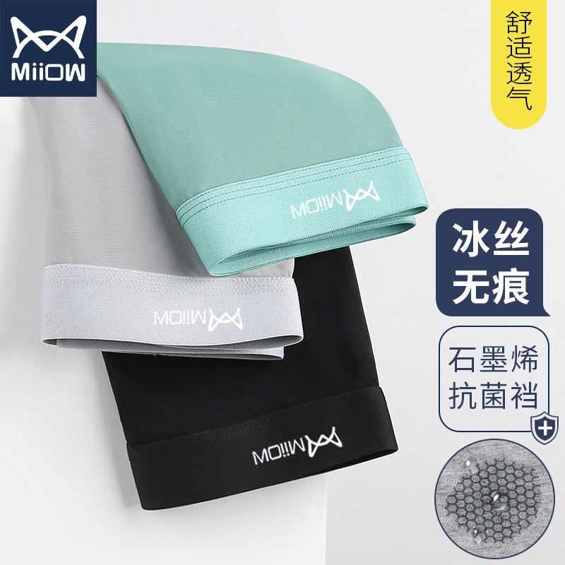 Xiaomi Mijia Men Cotton Underwear Winter Panties Boxers Shorts Brand Briefs Lot Panties Breather Graphene Underpants