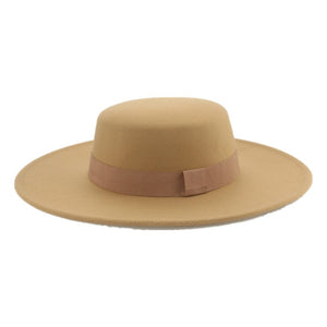 Fedora Hats for Women New 9.5cm Wide Brim Dress Men Caps Felted Hat Panama Church Wedding Ribbon Band Men Hat Sombreros De Mujer