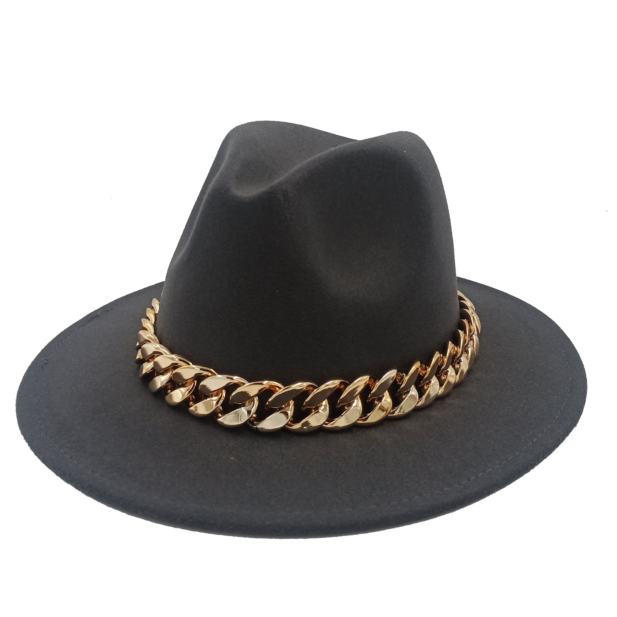 men fedora unisex solid color fedora hat women&#39;s 21-color wide brim jazz top hat autumn winter British retro Panama hat