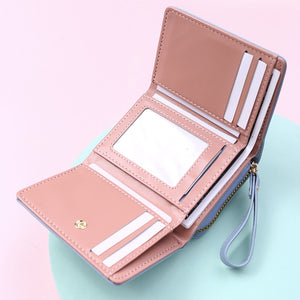 Antler Decoration Women&#39;s Wallet New Fashion Short Coin Purse Card Holder Small Ladies Wallet Female Hasp Mini Clutch