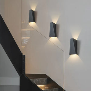 Waterproof Outdoor Wall Lighting IP65 Modern Indoor Lamps Coloful Decorative Lighting Porch Garden Lights  Aluminum AC90-260V