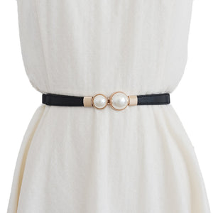 Triangle Belt Women&#39;s Decorative Elastic Dress Sweater Set Simple Black Brown Belt Multi functional Fashion Belt x254