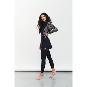 4 Piece Set Women&#39;s Muslim Swimwear Full Cover Lslamic Clothes Hijab Long Sleeves Sport Swimsuit Burkinis Wear Bathing Suit 4XL