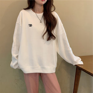 spring autumn Striped hoodies women fashion Long Sleeve Hoodie Sweatshirt Harajuku Jumper cotton Pullovers Casual oversized Coat