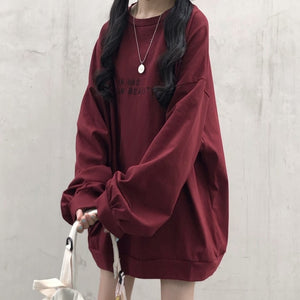 spring autumn Striped hoodies women fashion Long Sleeve Hoodie Sweatshirt Harajuku Jumper cotton Pullovers Casual oversized Coat