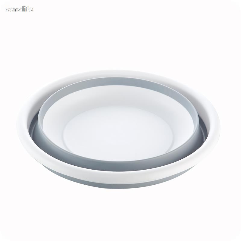 vanzlife creative collapsible portable travel travel washbasin plastic basin household basin soaking basin wash clothes