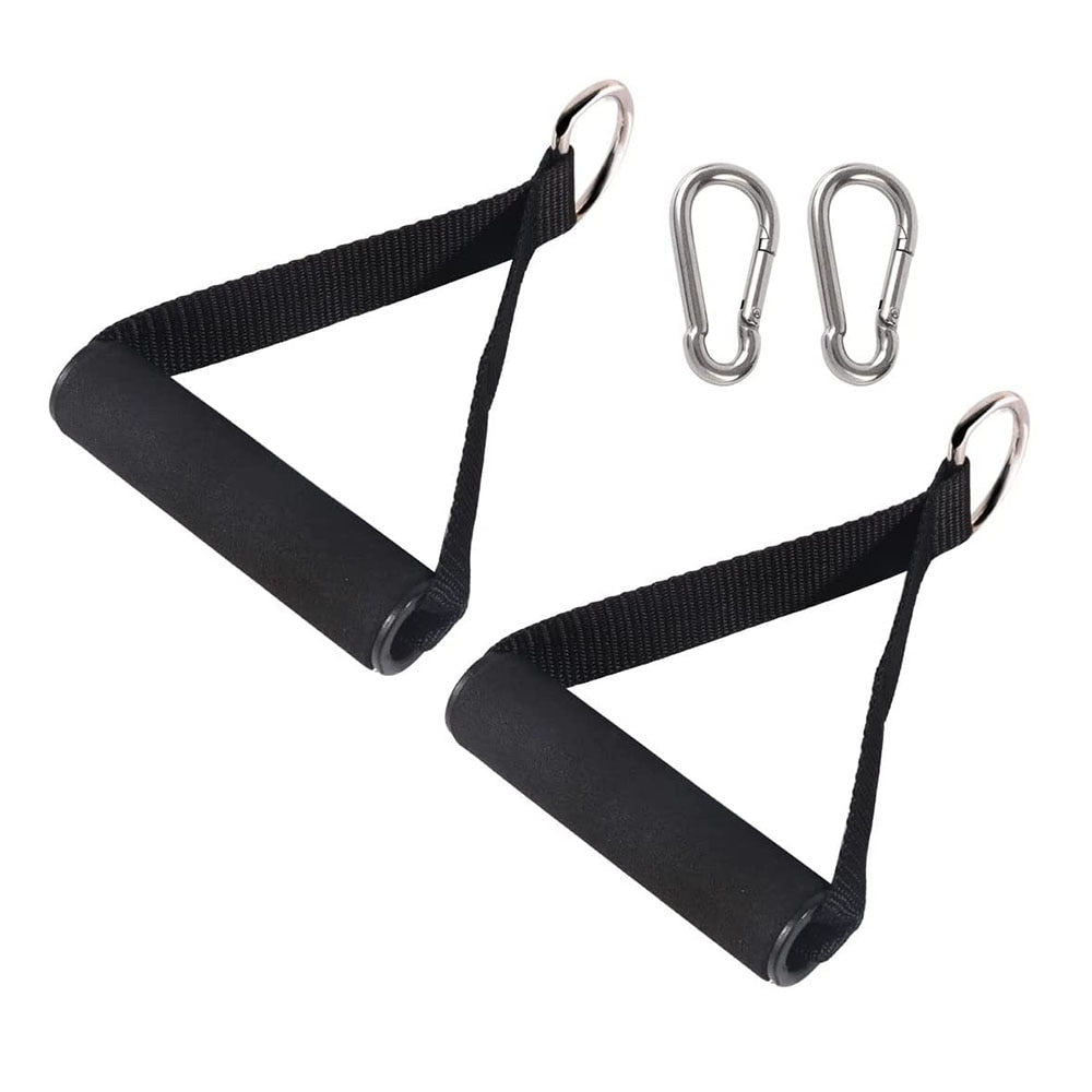 Resistance Bands Handle Bar Attachment Station Fitness Pulley Strap Exercise Home Gym Training Accessories Workout Equipments