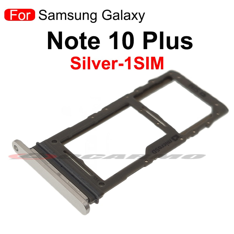 Sim Card Socket Slot Tray Reader Holder Micro SD Adapter For Samsung Galaxy Note 10 Plus 5G 10+ N970 N975 SIM Tray Replacement