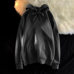 LAPPSTER Men Harajuku Colorful Streetwear Hoodies 2022 Autumn Mens Hip Hop Solid Hooded Sweatshirts Korean Fashions Black Hoodie
