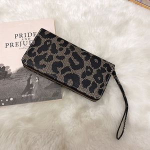 Women&#39;s Brand Clutch Purse Ladies Money Wallet for Women&#39;s Clutch Bag Slim FeMale Wallet Card Holder Uneven Wallets Made Leather