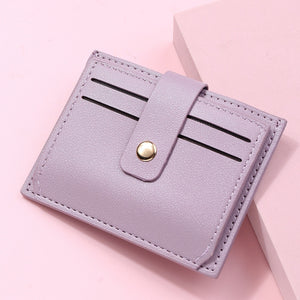 2022 New Women's Wallet Short Coin Purse Fashion PU Leather Multi-card Bit Card Holder Mini Clutch for Girl