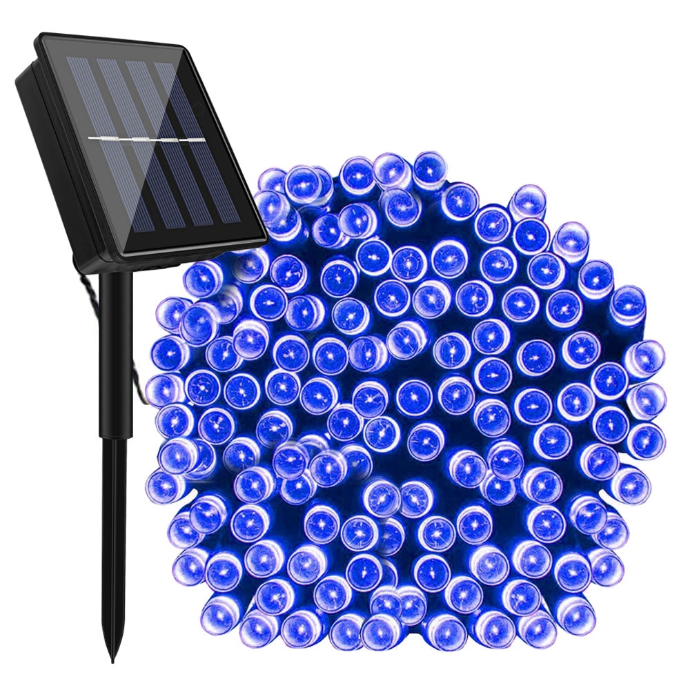 200 Led Solar Garland String Fairy Lights Outdoor 22M Solar Powered Lamp for Garden Decoration 3 Mode Holiday Xmas Wedding Party