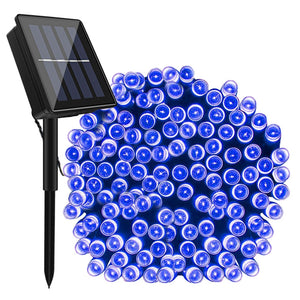 200 Led Solar Garland String Fairy Lights Outdoor 22M Solar Powered Lamp for Garden Decoration 3 Mode Holiday Xmas Wedding Party