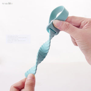 2pcs/vanzlife Household toilet cover silicone toilet cover cover adjustable squat toilet cover toilet handle