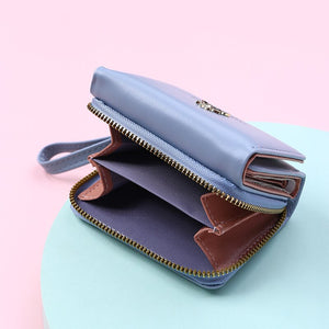 Antler Decoration Women&#39;s Wallet New Fashion Short Coin Purse Card Holder Small Ladies Wallet Female Hasp Mini Clutch