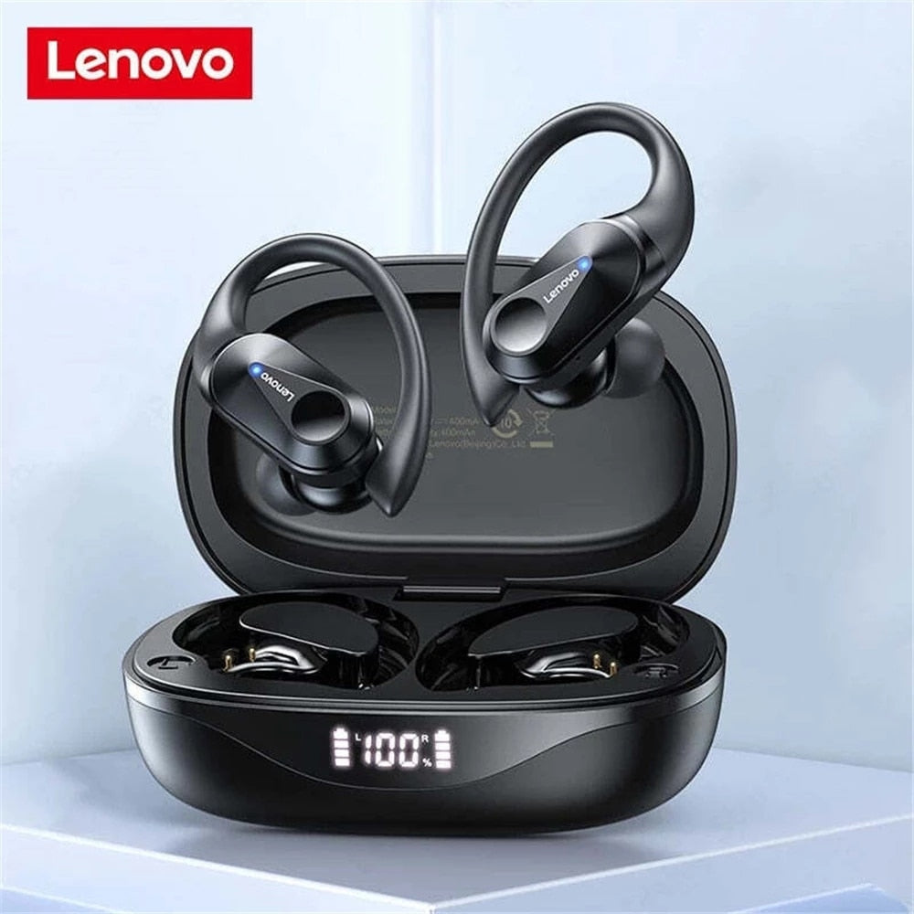 Lenovo LP75 TWS 5.3 Earphones Bluetooth Wireless Sports Headphones LED Digital Display HiFi Stereo Noise Reduction Earbuds